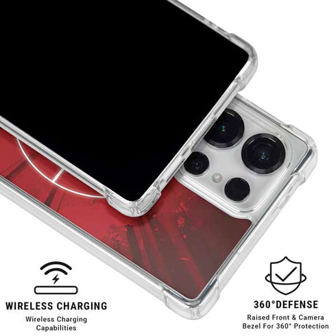 Marvel Black Widow Widowmaker Galaxy S25 Ultra Clear Case
